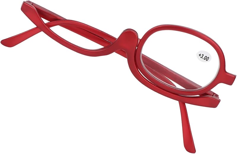 needlid Magnifying Makeup Glasses Stylish Acrylic +3.00 Daily Wear