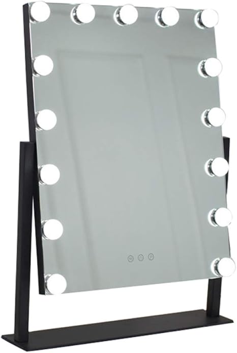 Bcxx Countertop Makeup Mirror Large Desktop Vanity Mirror Led With Light Bulb Vanity Mirror Three Color Makeup Fill Light Beauty Mirror L Makeup Mirror Amazon Co Uk Sports Outdoors