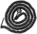 Softalk Twisstop Detangler with Coiled, 25-Foot Phone Cord, Black