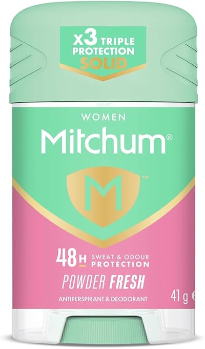 Mitchum Women Triple Odor Defense 48HR Stick Deodorant Anti-Perspirant Powder