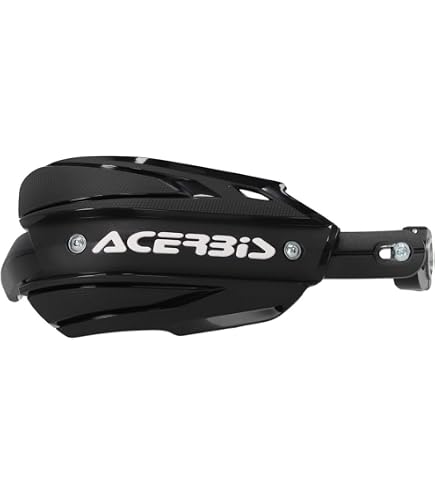 Amazon.com: Acerbis Black/White Plastic Endurance X Handguards