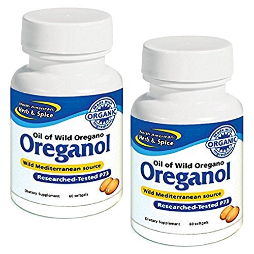 North American Herb & Spice Co., Oreganol, 60 Softgels - 2pc