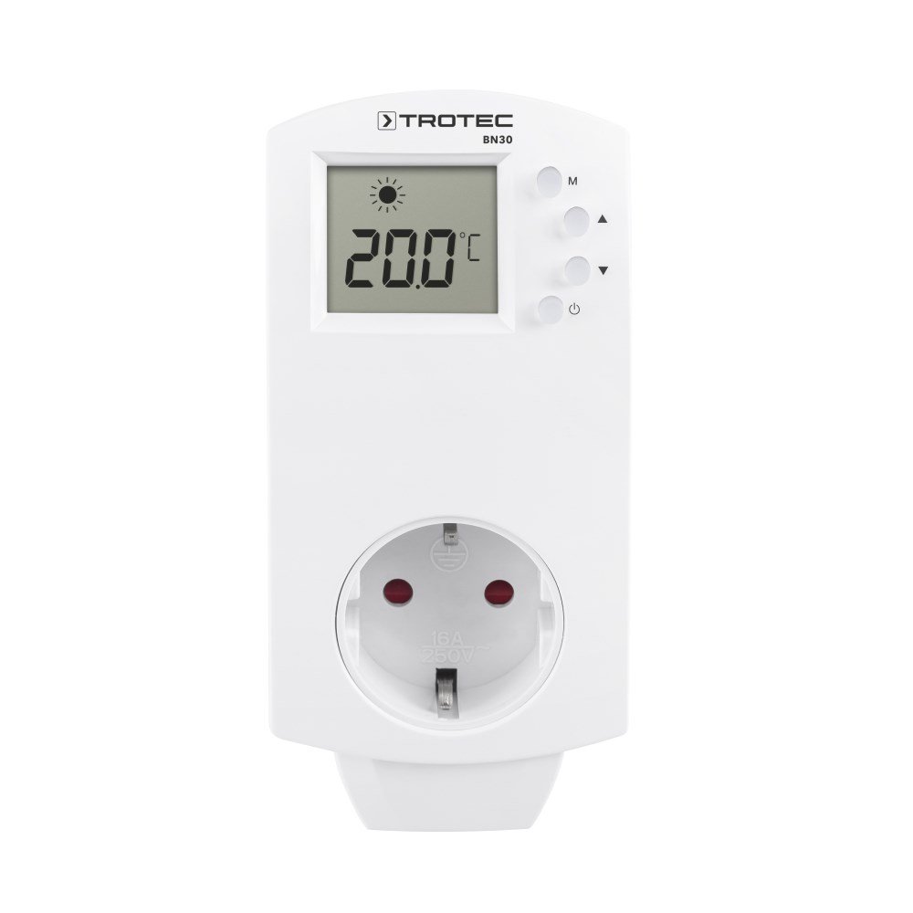 Trotec 6100007009 Outlet Thermostat, White