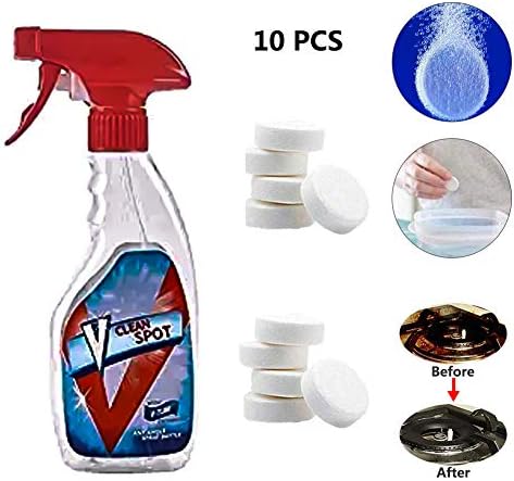 Multi Functional Effervescent Spray Cleaner Set With Spray Bottle Fine Concentrated Solid All Purpose Effervescent Spray Cleaning Spring Promotion