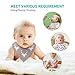 Baby Bibs,8 Packs Baby Bandana Drool Bibs, Unisex Stylish Design Bandana Bibs for Boys & Girls,Highly Absorbent, Soft 100% Organic Cotton,Teething Bibs with Adjustable Snaps