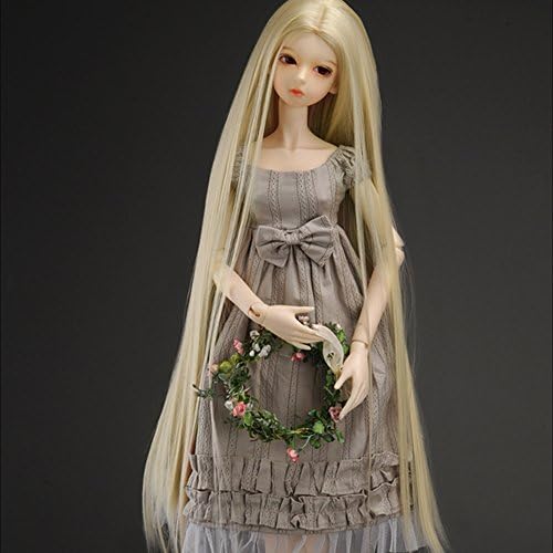 Dollfie SD Size Wig (8-9) Saerona Long Wig (Blonde)