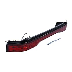 TCMT 10.7" Chrome Latches Chopped Pack Trunk LED