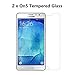 [2 Pack] Galaxy On5 Screen Protector, KAMII [Tempered Glass][Anti-Scratch] [Bubble Free] Ultra Thin HD Clear 9H Hardness Shockproof Clear Screen Protector for Samsung Galaxy On5/G550