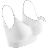 Leonisa Wireless Nursing Bra High-Tech Clip Cup - Maternity Bras Underwear for Women