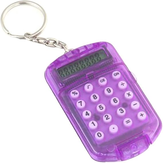 wsloftyGYd Pocket Mini Electronic Calculator 8 Digits