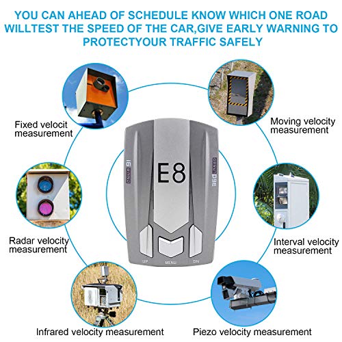 Radar Detectors for Cars, Police Radar Detector Radar with LED Display
