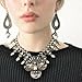 Teniu Vintage Bohemian Dangle Earrings for Women Fashion Crystal Diamond Earrings Sterling Silver