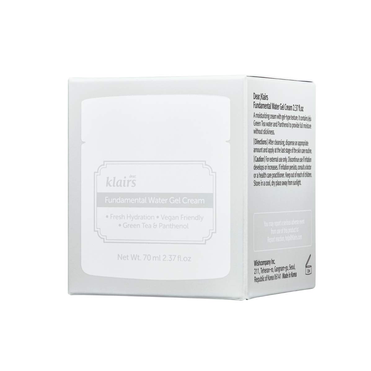 dear klairs fundamental gel cream