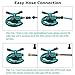 Lawn sprinkler Rotary Three Arm Lawn, Sprayer Water Sprinkler