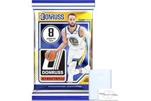 2024-25 Donruss Basketball Trading Cards Retail Pack with 8 Cards + Toploader + StreetCards Magnet!