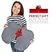 Dr. Anna Luxury Coccyx Orthopedic Memory Foam Seat Cushion. Best Coccyx Orthopedic Support for Office Chair, Car/Truck, Wheelchair Seat for Back Pain and Sciatica Relief.