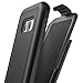 ENCASED Galaxy S8 Plus Belt Clip Case (S8+) Rebel Series, Heavy Duty Impact Armor w/Secure Fit Holster (Samsung S8+ 2017 Release) (Smooth Black)