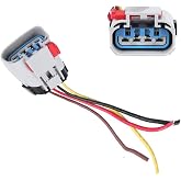Fuel Pump Connector Wiring Harness Pigtail Fit for Chevrolet CHRYSLER DODGE Pontiac FPX-03 Carter 888-159 Replacement
