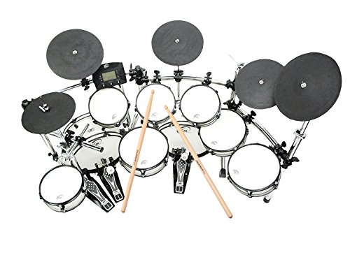 Drum Sticks 5A Wood Tip Drumstick,Student Drum Sticks Maple Wood Tip, 6 Pair - Thumbnail 3