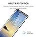 MP-MALL Screen Protector Compatible for Samsung Galaxy Note 8, Tempered Glass Full Cover Alignment Frame Easy Installation
