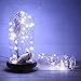 ANJAYLIA 10Ft/3M 30 LED Battery Operated Starry Fairy Lights String Lights for Party Home Wedding Festival Decoration, White