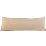 bigpawl Beige Body Pillowcase, Long Pillow