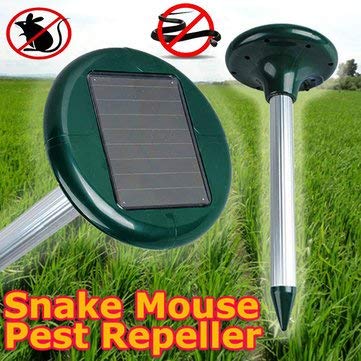 Sanjith Garden Solar Power Mouse Snake Repeller Outdoor Animal Expeller