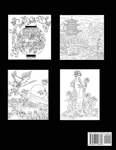 Download Japanese Coloring Book An Adult Coloring Book Of Japanese Designs By Creative Coloring Amazon Ae