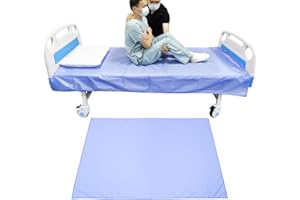 Ehucon 55"x79" Flat Transfer Slide Sheet for Moving Patients,Draw Slide Sheet and Sliding Board for Elderly Transfers in Cars,Wheelchairs,Bed,Purple,Pack of 1