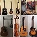 Guitar Stand,Guitar Accessories,Guitar Ukelele Bass Violin Banjo Mandolin Hangers Stands Mount for wall hooks 2Pack