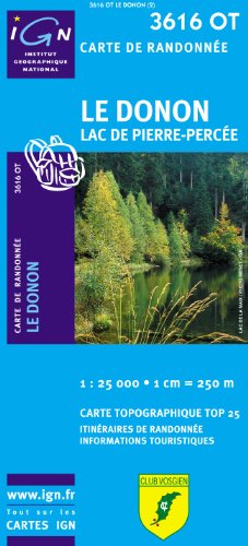 Le Donon/Lac De Pierre-Percee: Ign.3616ot by IGN