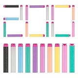 Little Valentine 200-Dart 8 Fun Colors 2 Styles Refill Pack for Nerf Rebelle Secrets and Spies