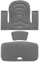 hauck Highchair Baby Seat Pad Dark Grey for Alpha+ High Chair 6 Months