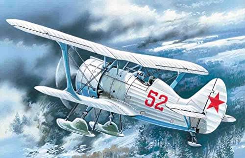 Icm 1 現品 72 スケール I 15 Bis プラモデル組み立てキット 冬バージョン 713 第二次世界大戦ソビエト複合機戦闘機