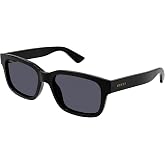 Gucci Grey Rectangular Men's Sunglasses GG1583S 001 56