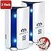 Ultrasonic Pest Repeller | Best Pest Control Ultrasonic Repellent - Set of 2 Electronic Pest Control - Plug in Home Indoor Repeller - Get Rid of Mosquitos, Insects, Rats, Ants, Roaches, Fruit Flies