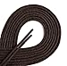 OrthoStep Waxed Dress Round 40 inch Brown Shoe laces - Extra Durable Shoe and Boot Laces Shoe Laces 2 Pair Pack