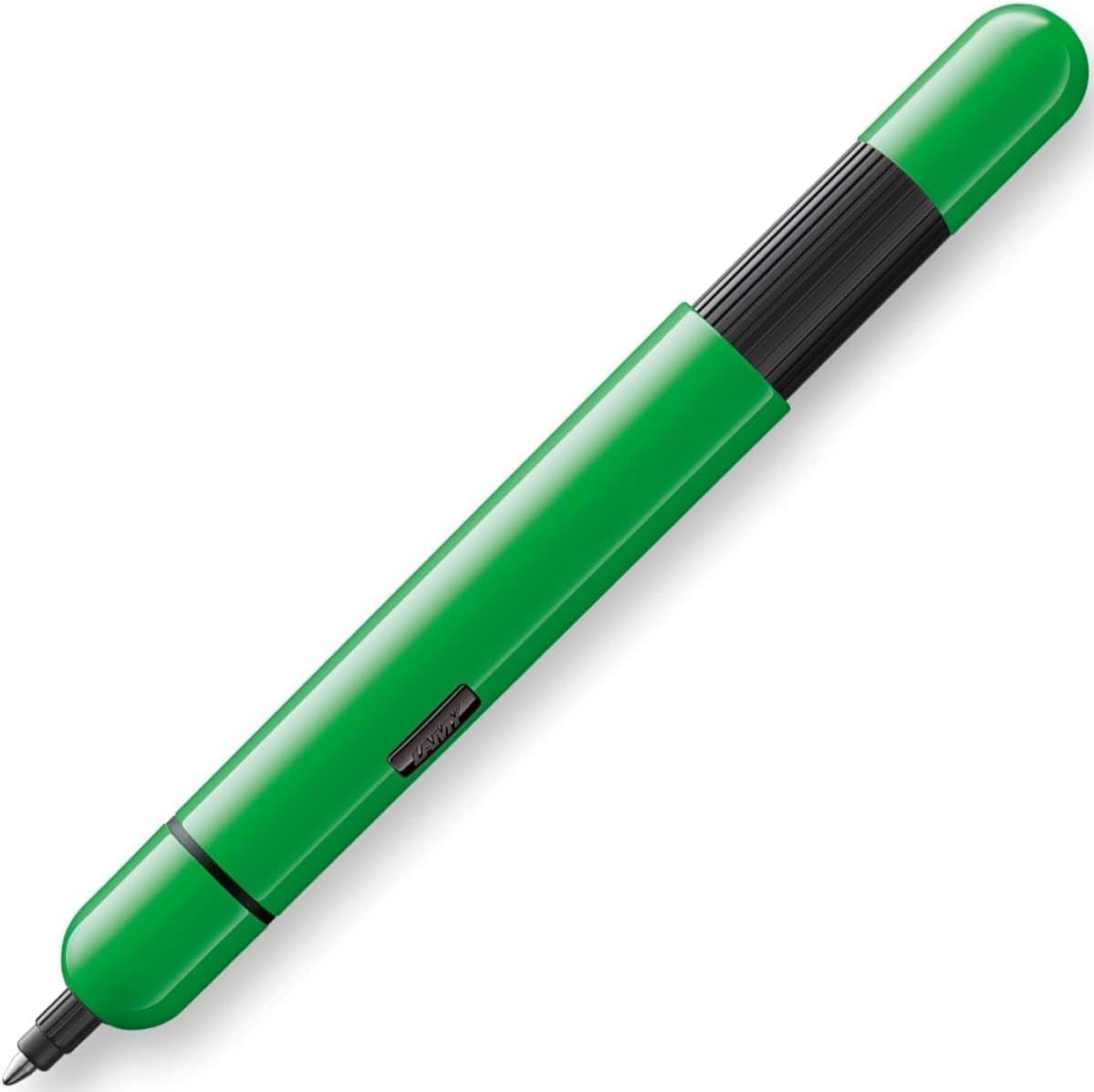 Lamy 1233291 pico 288 Ballpoint Pen - Innovative Metal Ballpoint Pen in Neon Green with Refined Push Mechanism - With Compact Lead - Line Width M