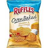 Baked Lay's Oven Baked Ruffles Cheddar Sour Cream, 6.25 oz