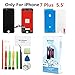 DIYREpair for iPhone 7 Plus Screen Replacement 5.5', 3D Touch Screen Full Repair kit, Display Digitizer Glass Assembly with Tools Set, Tempered Glass, Instruction-Black