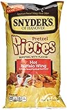 Snyder's of Hanover, Hot Buffalo Wing, Pretzel Pieces, 12oz Bag (Pack of 3)