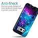 Galaxy S8 Plus Case, ZUSLAB Nebula Design, Slim Shockproof Flexible TPU, Soft Rubber Silicone Skin Cover for Samsung Galaxy S8 Plus (Purple Cosmos Nebula)
