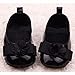 Voberry® Toddler Baby Girl's Princess Walking Mary Jane Crib Shoes Ballet Flats (0~6 Month, Black)