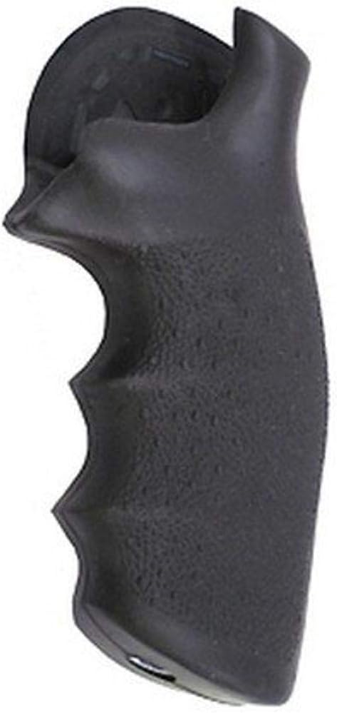 Hogue 86000 Rubber Grip For Ruger Redhawk .44 Magnum - Black, Shock Absorbing