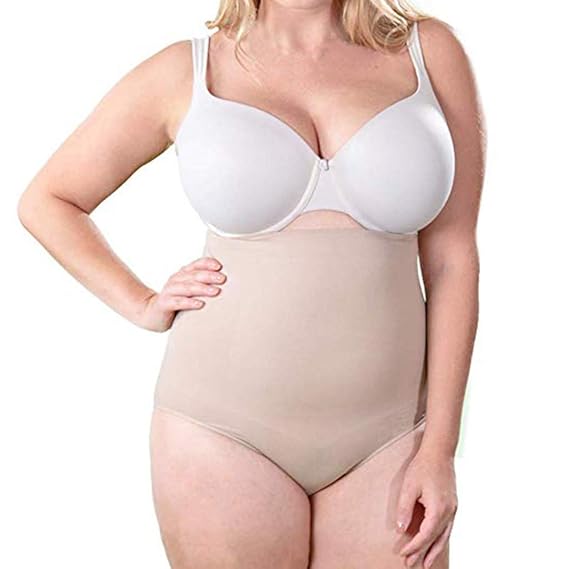kashyk Damen Miederslip mit Bauch-Weg-Effekt?Hohe Taillenformung der Unterwäsche