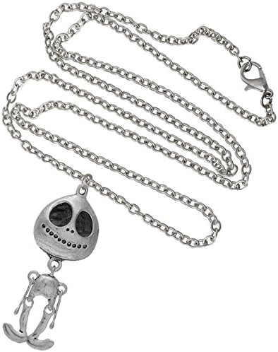 Jack - style Jointed Necklace. On a 20 inch silvertone chain.