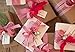 LaRibbons Red and White Striped Grosgrain Ribbon/Gift Wrap Ribbon, 5/8 Inch by 10 Yard/Spool