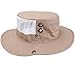 mysuntown Bucket Boonie Hat Fashion Summer Anti-UV Fishing Hats Outdoor Sun Protection Hats Light Khaki