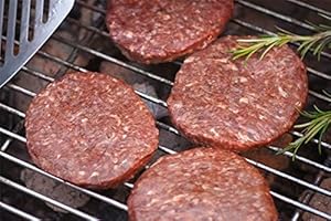 TENDERBISON Ostrich Retail Burgers 4 oz. - Case of 16