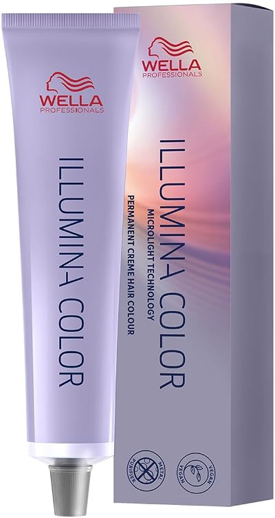 Wella Illumina Color Permanent Hair Color 10/69 Lightest Violet Ash Blonde
